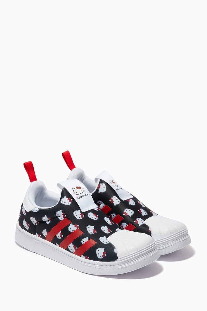 

x Hello Kitty Superstar 360 Sneakers in Mesh, Red