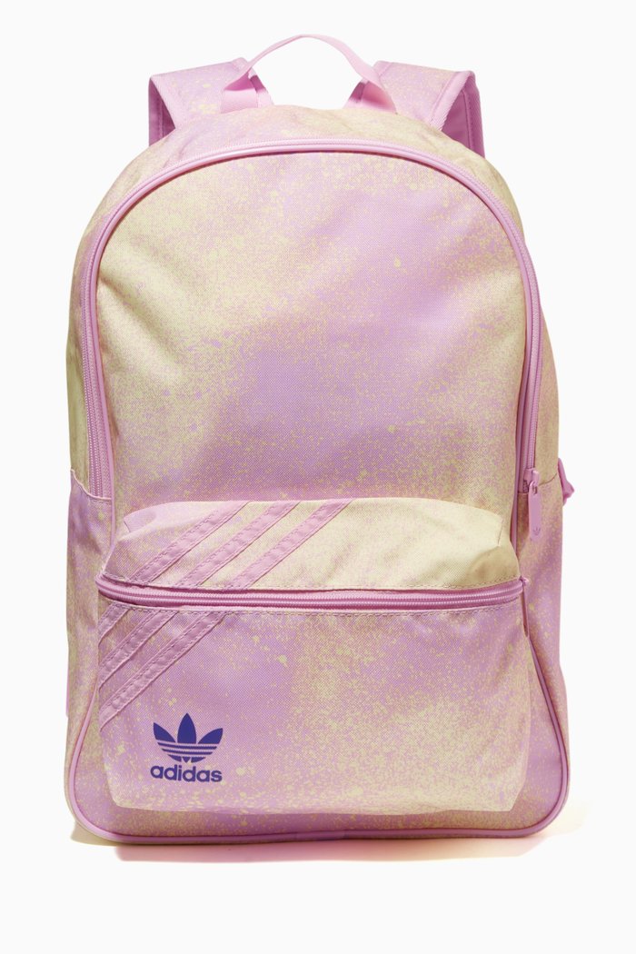 

Sparkle Effect Backpack in Recycled Materials, Pink