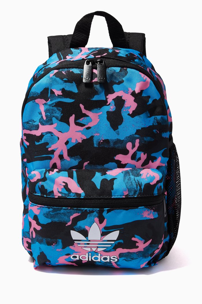 

Camo Print Backpack in Recycled Materials, Multicolour