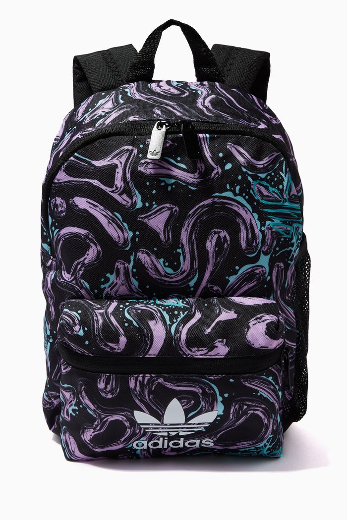 

Logo Print Backpack in Recycled Materials, Multicolour