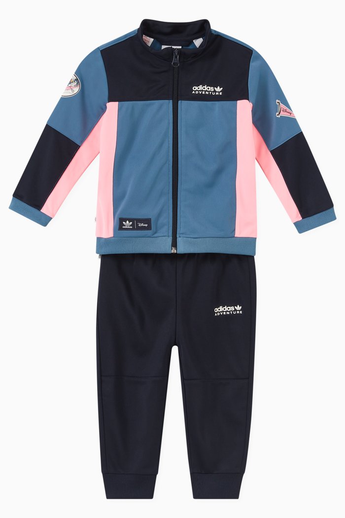 

x Disney Mickey & Friends Tracksuit in Recycled Tricot, Multicolour