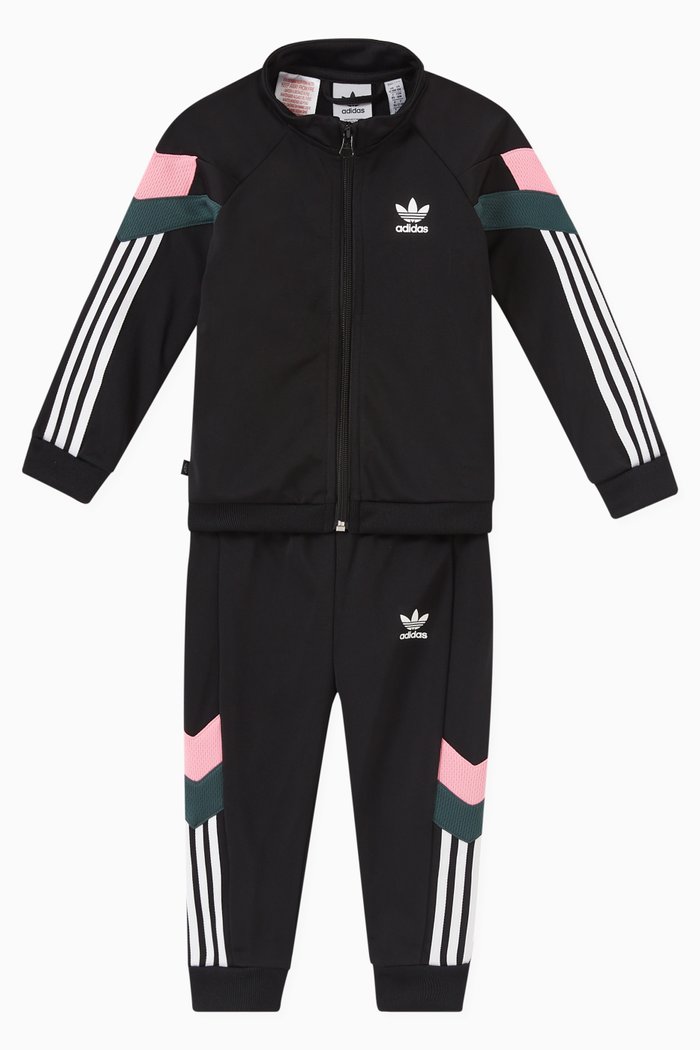 

Tracksuit in Recycled Tricot, Grey