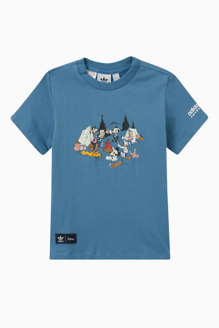 

Disney Mickey & Friends T-shirt in Cotton, Blue