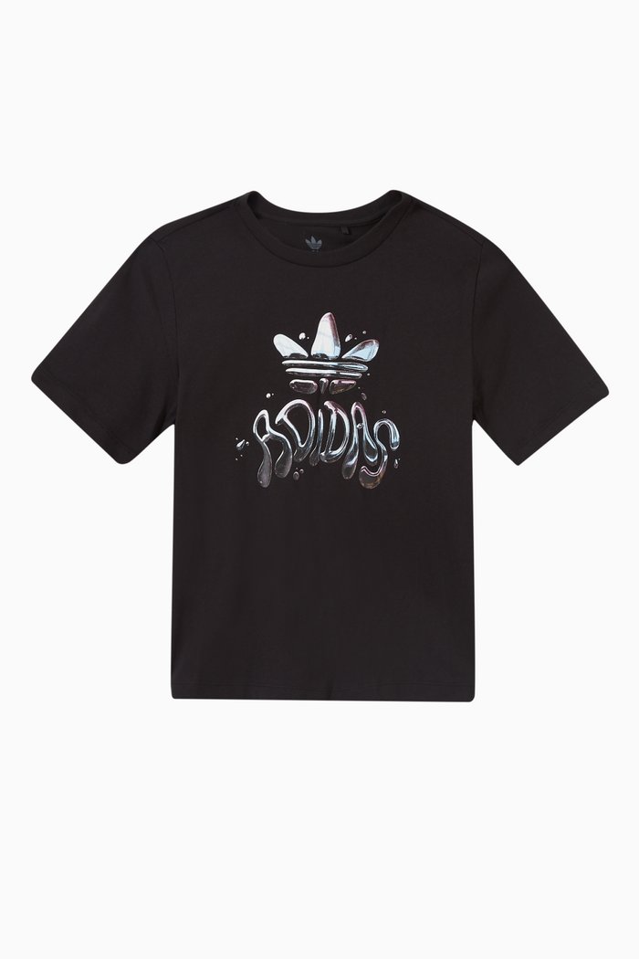 

Logo T-shirt in Cotton, Black