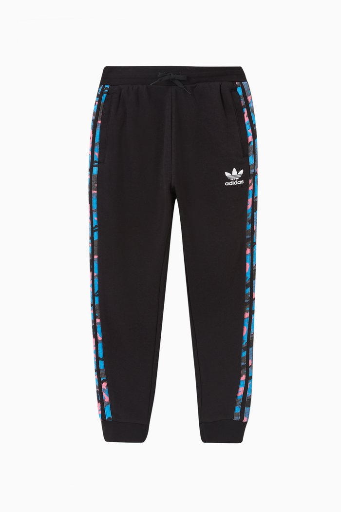 

Camo Sweatpants in French Terry Jersey, Black