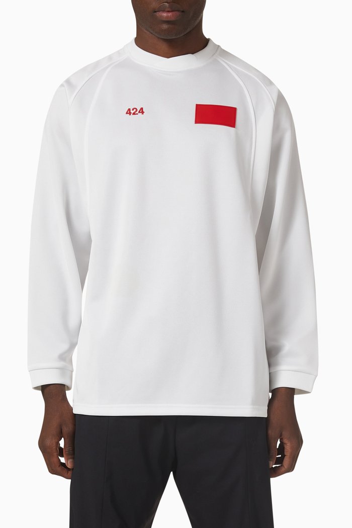 

Logo Embroidered T-shirt, White