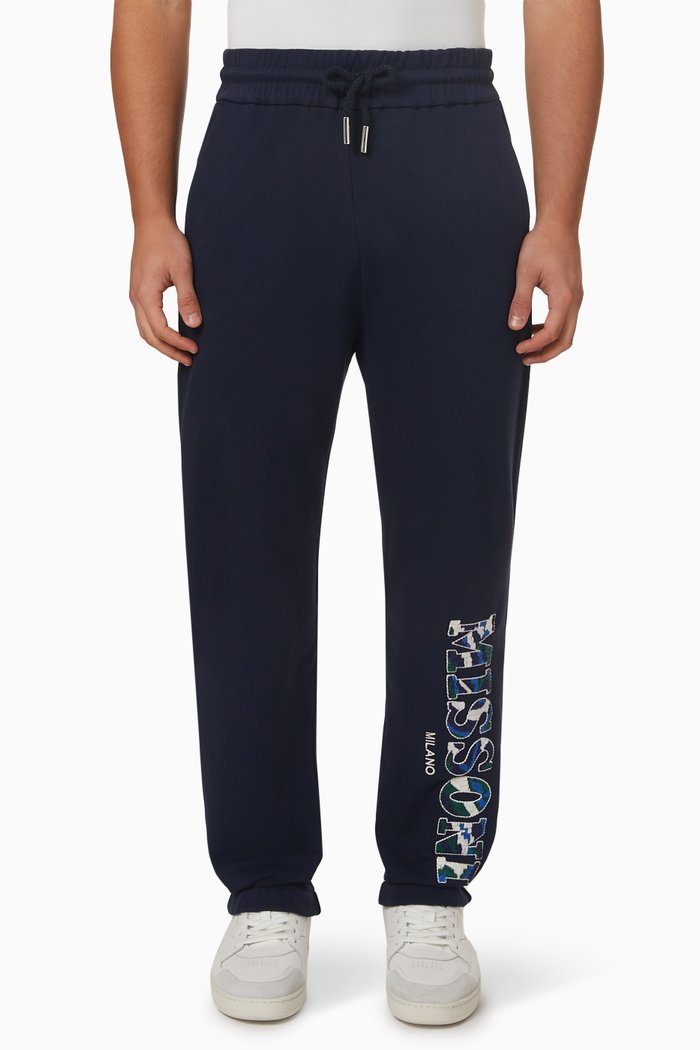 

Track Pants in Fleece, Blue