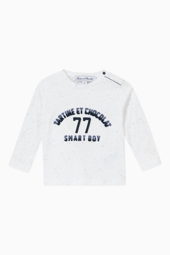 

Logo T-shirt in Cotton, Blue