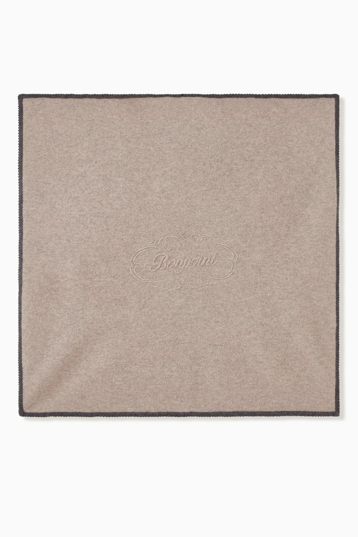 

Blanket in Cashmere Jersey, Grey