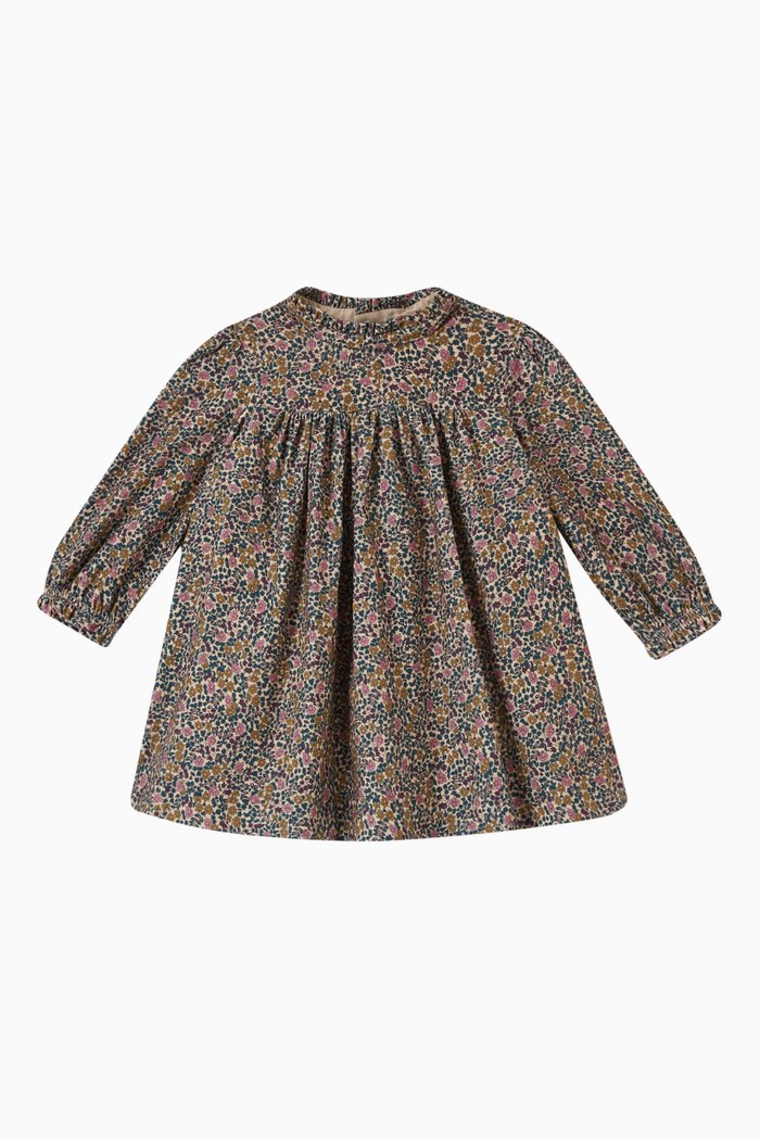 

Delphini Dress in Cotton, Blue