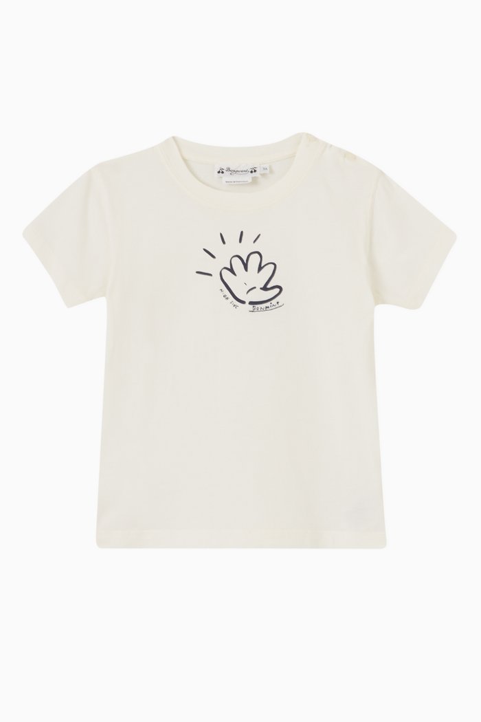 

Logo T-shirt in Cotton, White