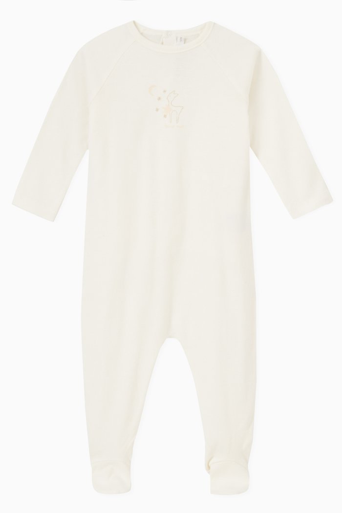 

Pyjama in Cotton, White