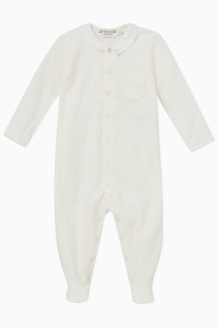 

Tilouan Pyjama in Cotton, White