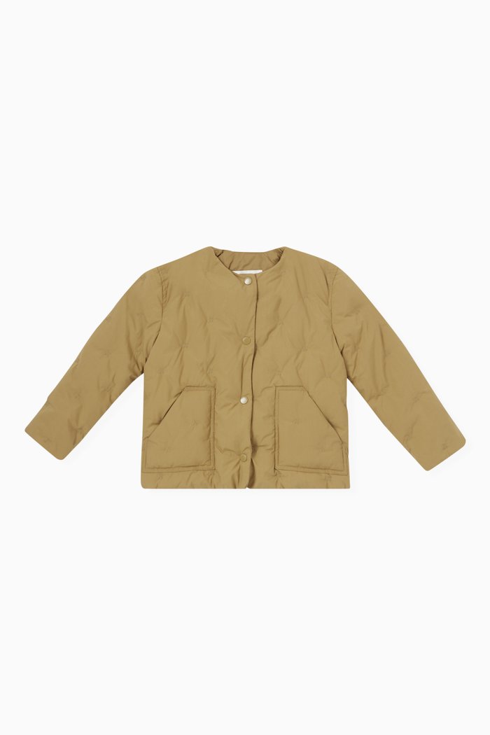 

Jacket in Cotton Poplin, Brown