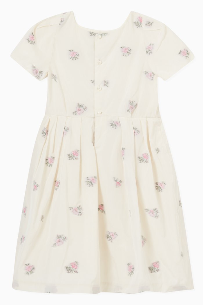 

Turnadot Dress in Cotton Blend, Neutral