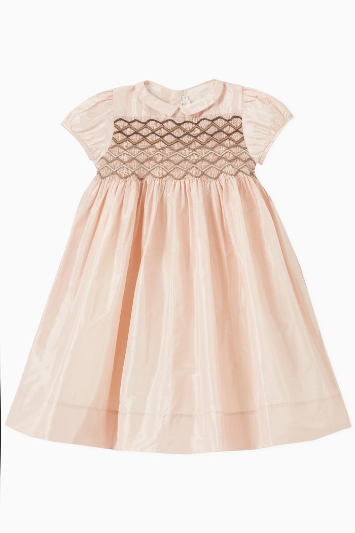 

Terrie Dress in Silk, Pink