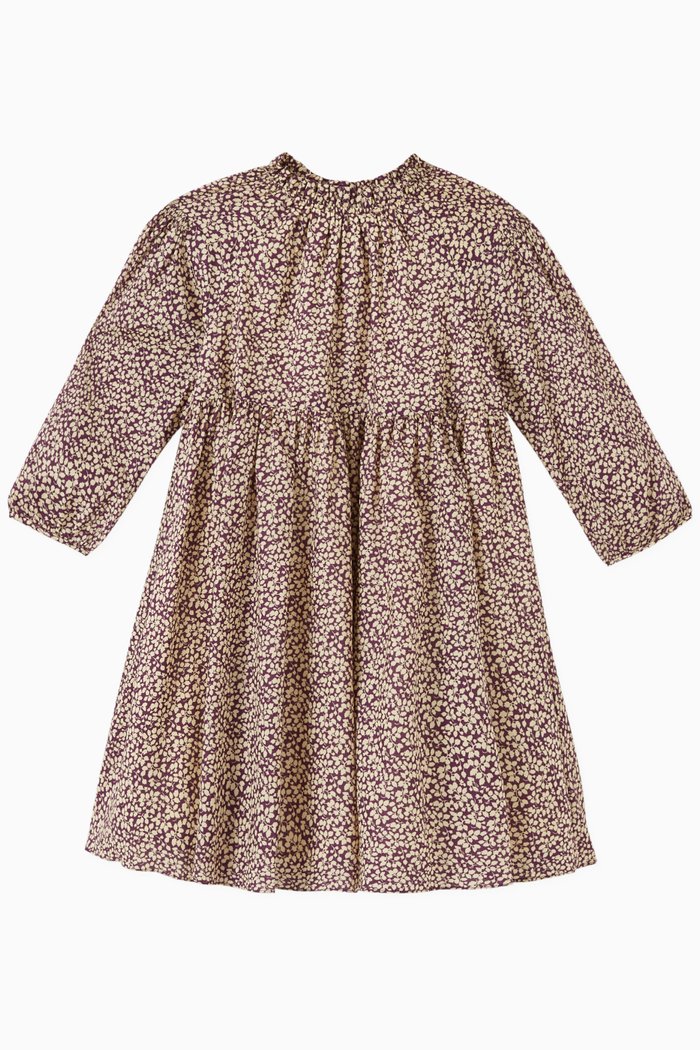 

Leaf Dress in Cotton, Red