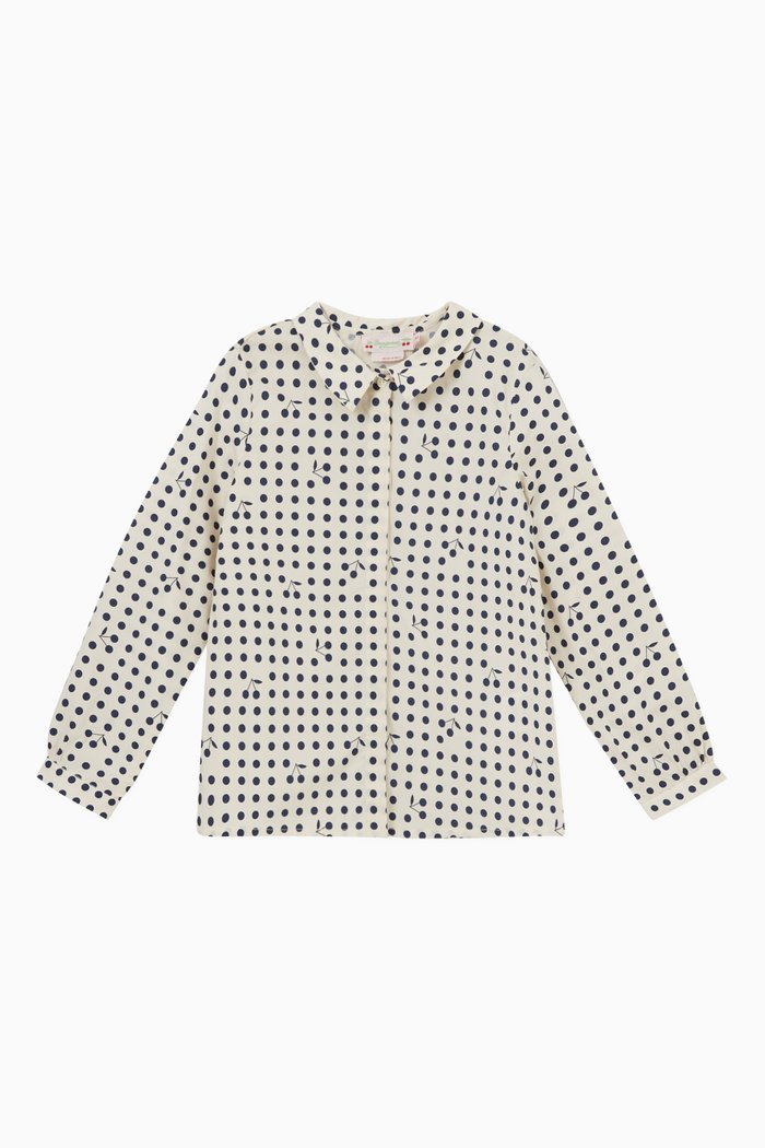 

Bessie Shirt in Cotton, Neutral