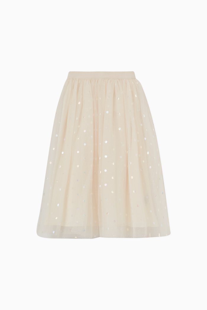 

Panice Skirt in Tulle, Neutral