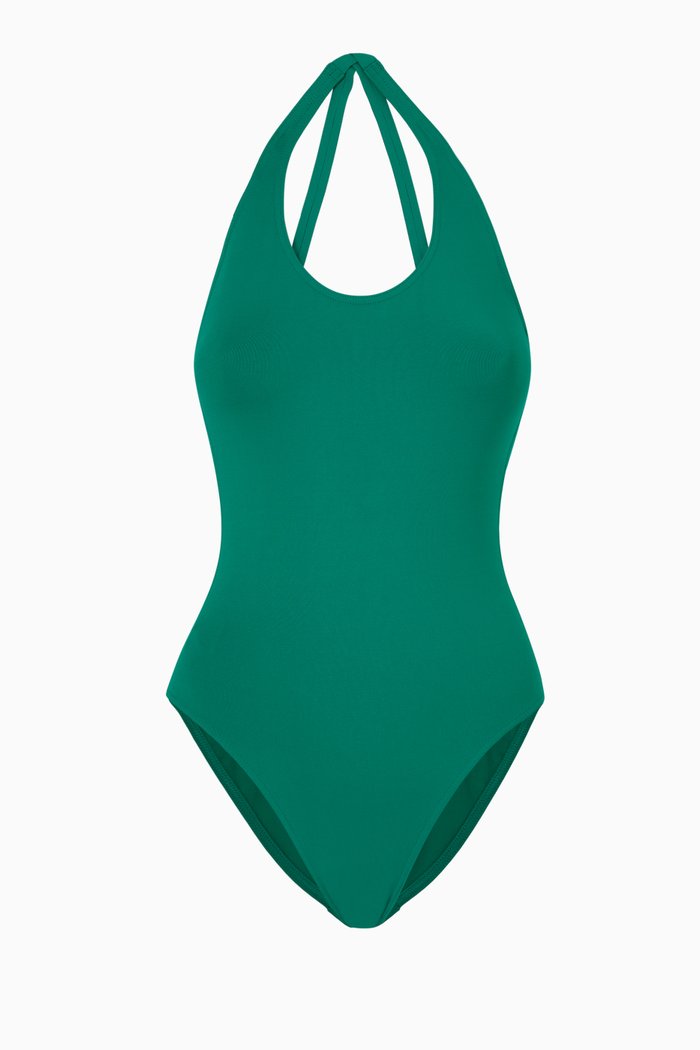 

Solaire One-piece Swimsuit, Green