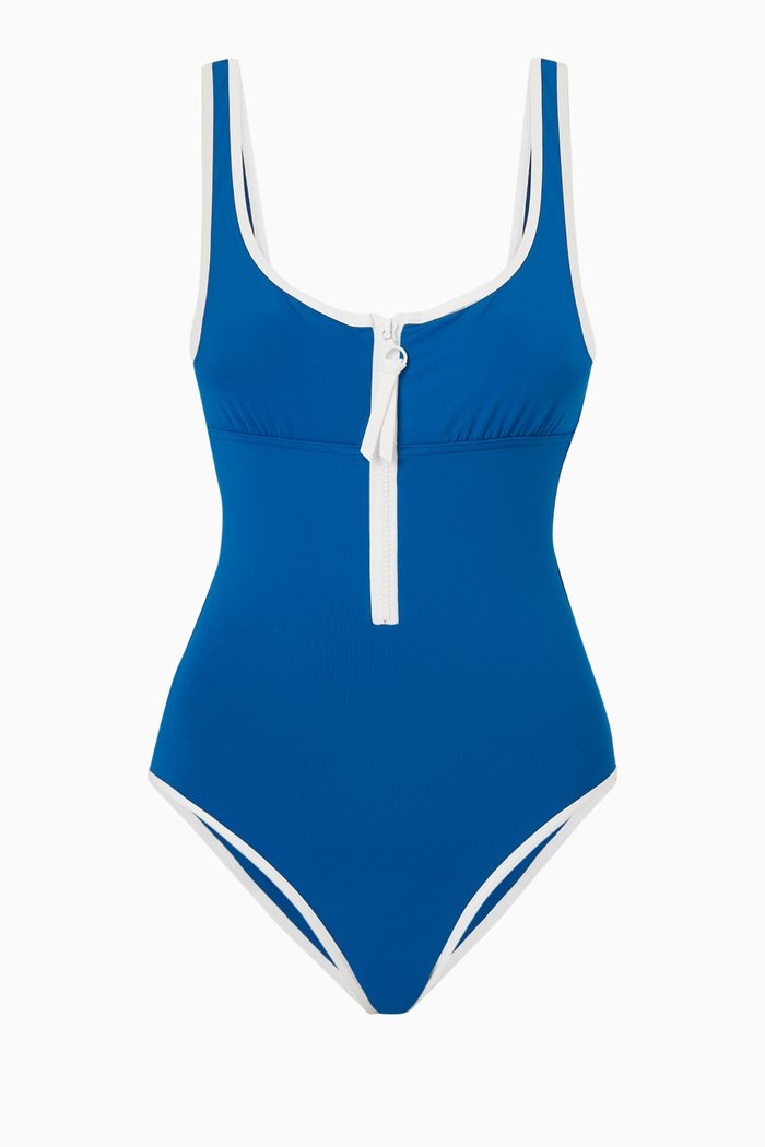 

Chrono One-piece Swimsuit, Blue