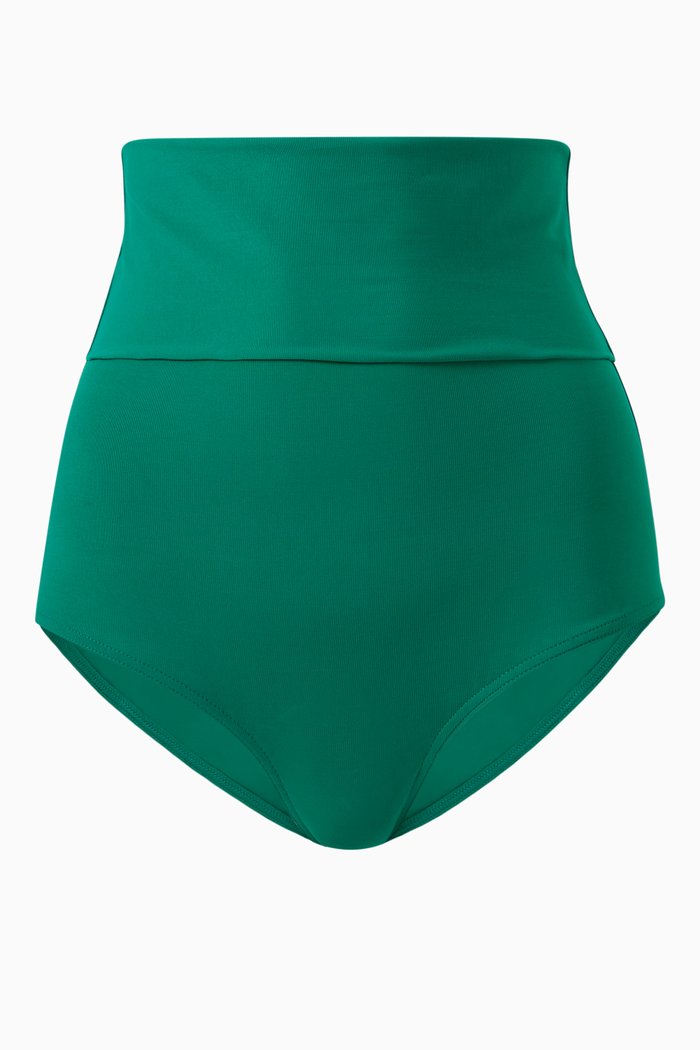 

Gredin High-waist Bikini Briefs, Green
