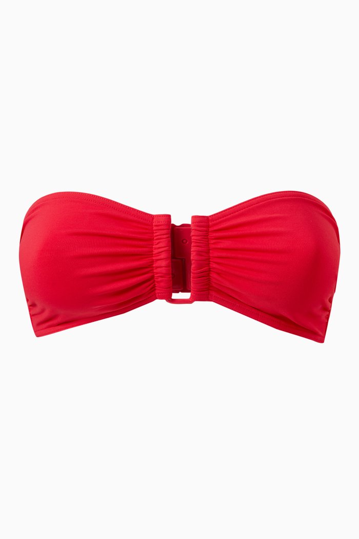 

Show Bandeau Bikini Top, Red