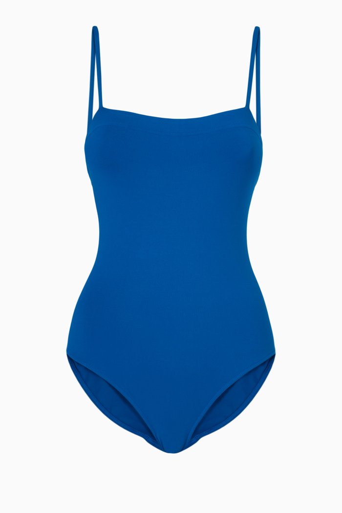 

Aquarelle One-piece Swimsuit, Blue
