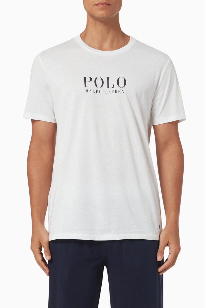 

Logo T-shirt in Cotton Jersey, White