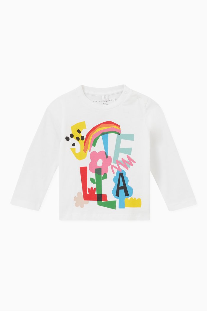 

Stella Logo Shirt in Cotton, White