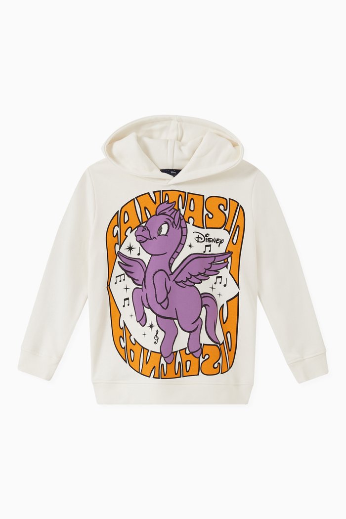 

x Disney Fantasia Hoodie in Cotton, Neutral