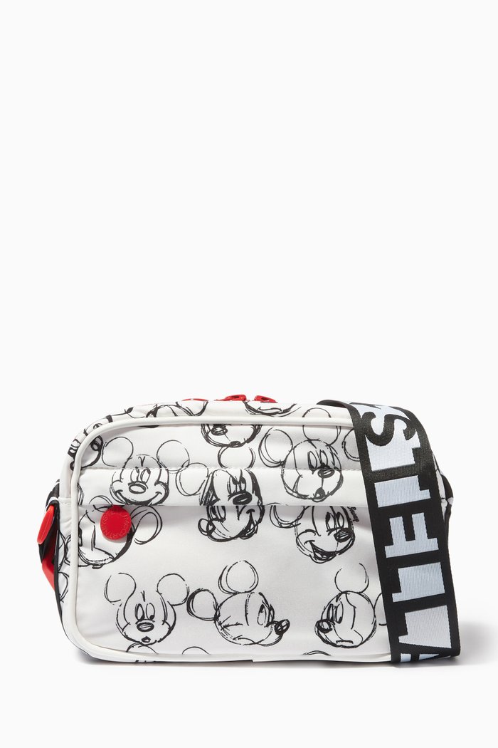 

x Disney Mickey Mouse Crossbody Bag in Recycled Polyester, Neutral