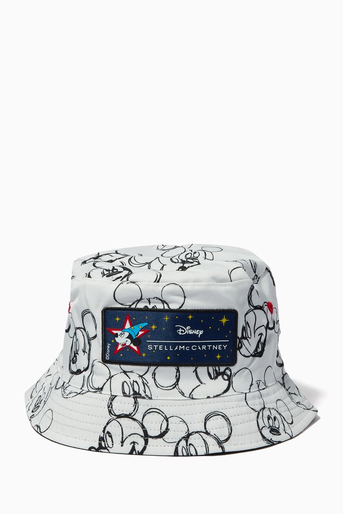 

x Disney Mickey Mouse Bucket Hat in Recycled Polyester, Neutral