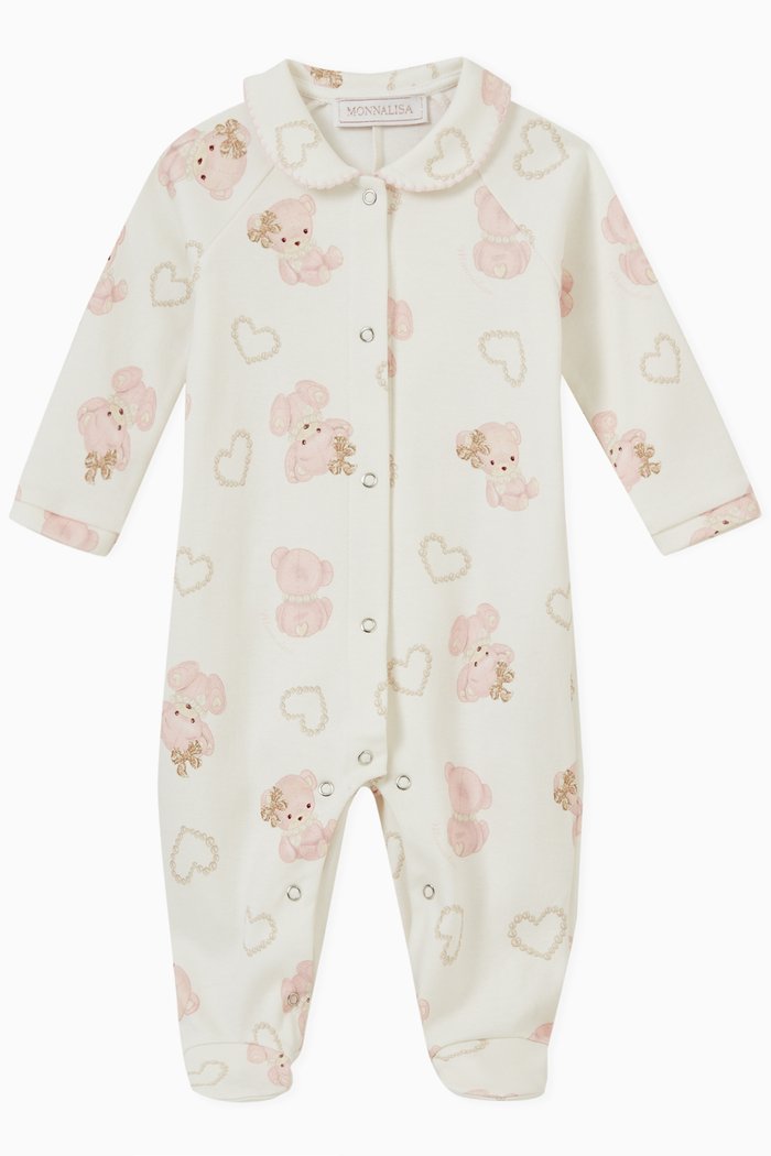 

Teddy Pyjama in Cotton, Pink