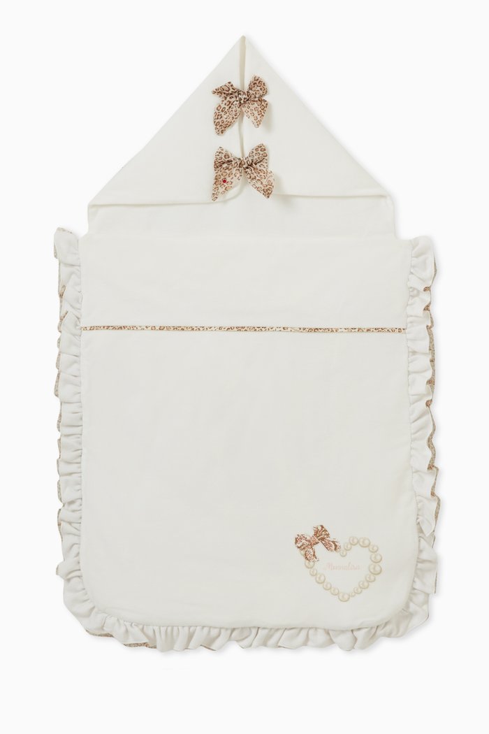 

Envelope Sleeping Bag in Cotton, White