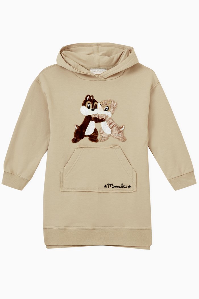 

Chip N Dale Dress in Cotton, Neutral