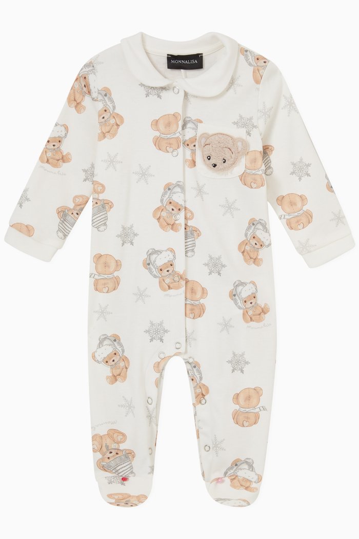 

Teddy Pyjama in Cotton, Neutral