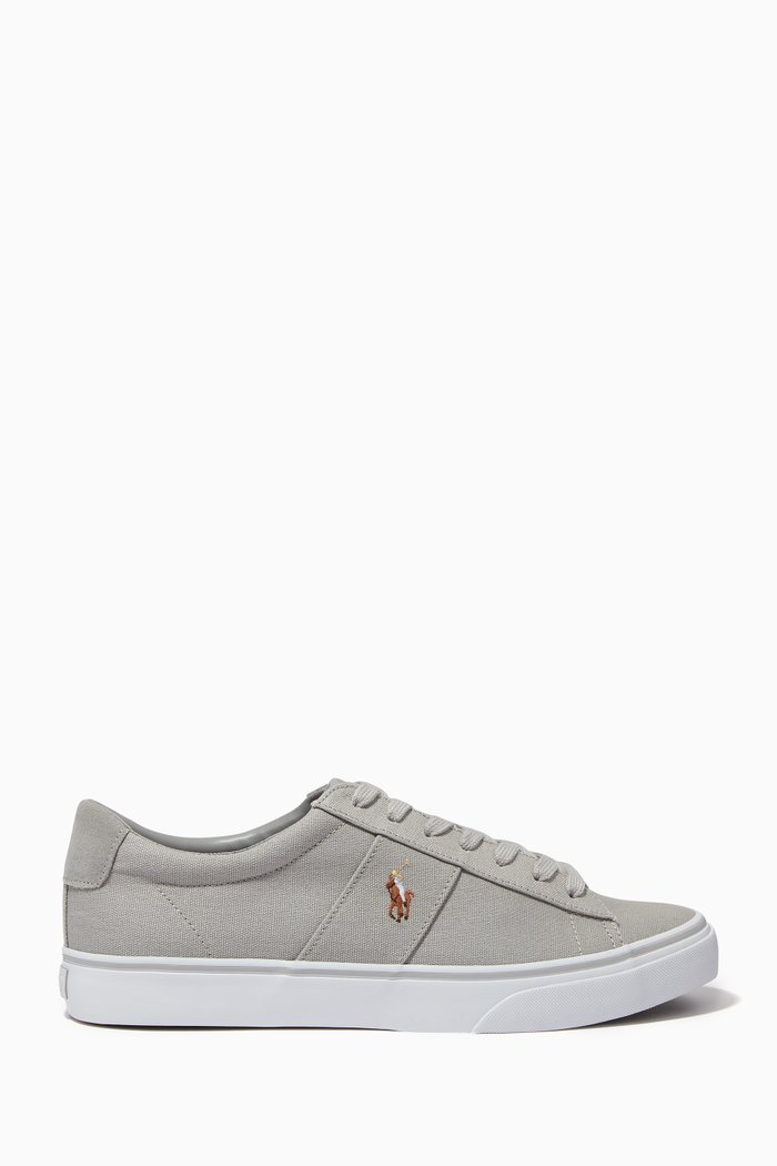 

Sayer Low-top Sneakers in Canvas, Grey