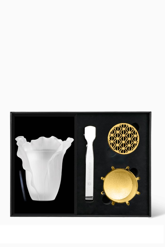 

White Cabbage Incense Burner, Colourless