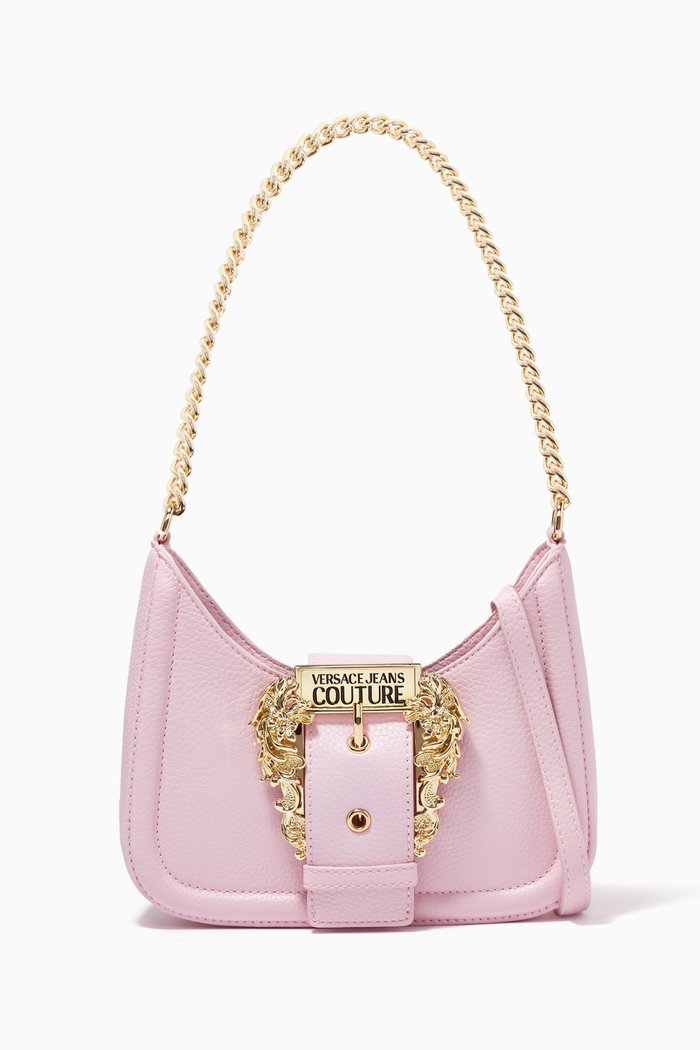 

Couture 1 Shoulder Bag in PU Leather, Pink