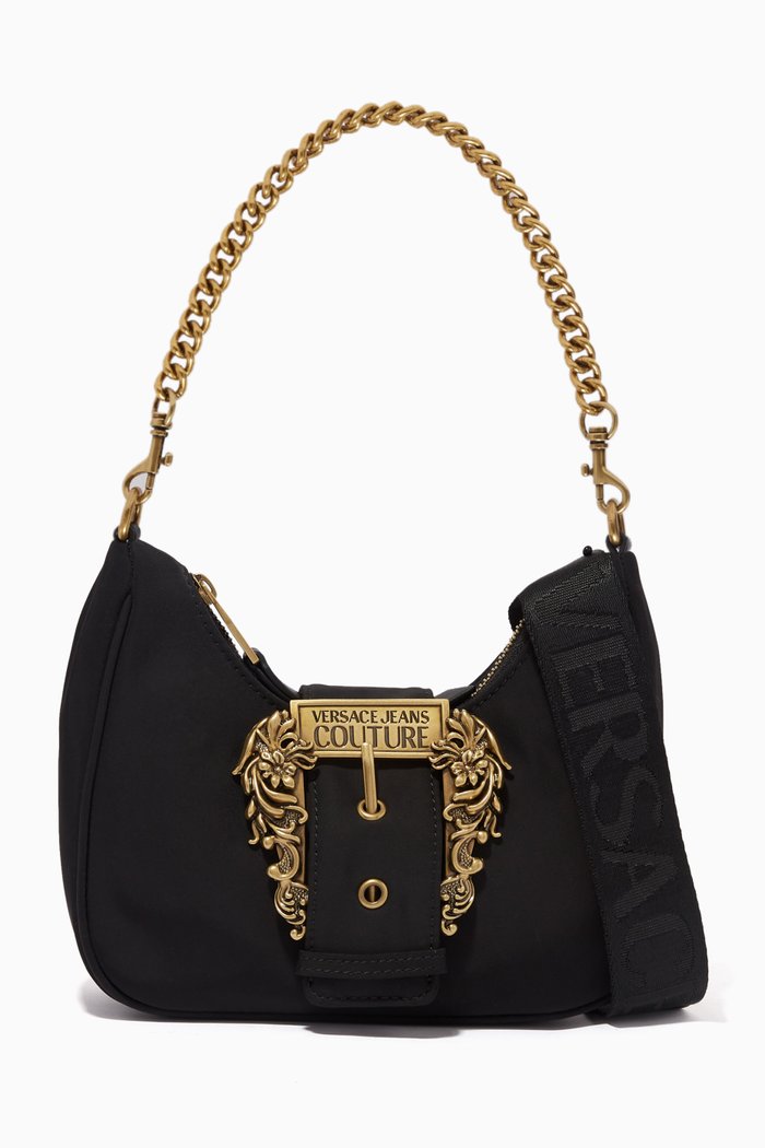 

Couture 1 Small Shoulder Bag in Nylon, Black