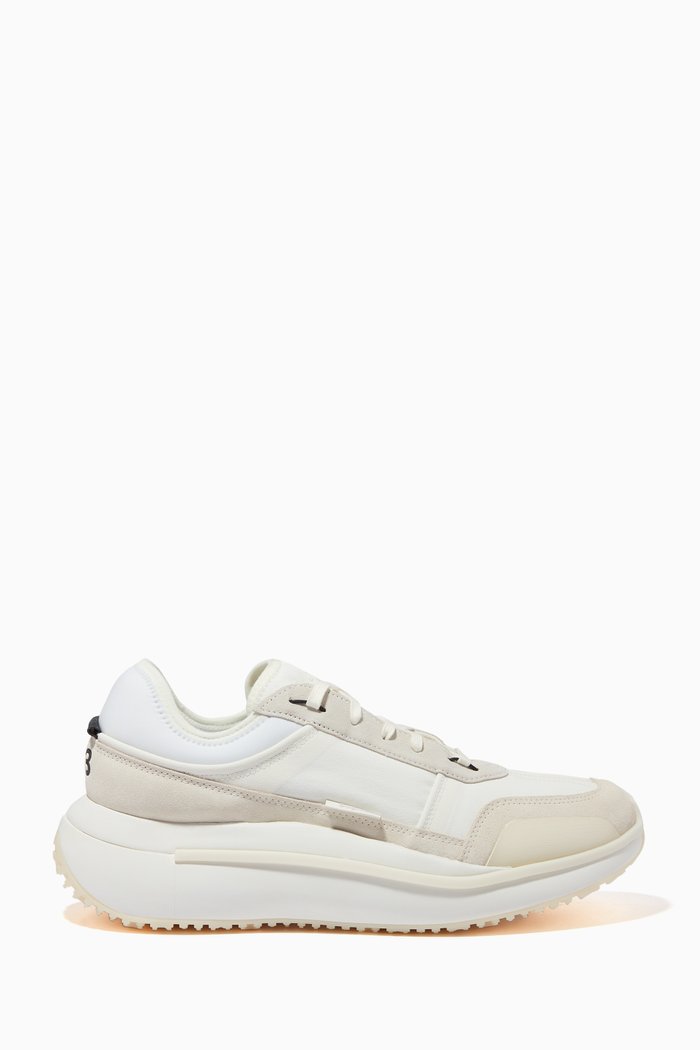 

Ajatu Run Sneakers in Suede, Textile & Mesh, White
