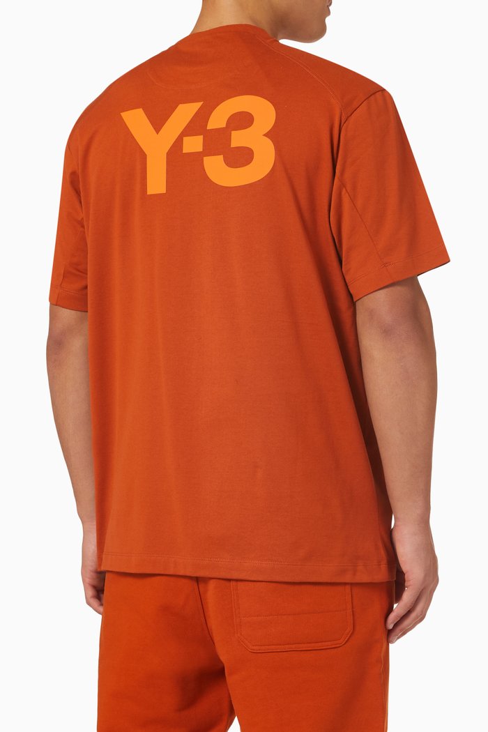 

Back Logo T-shirt in Cotton, Red
