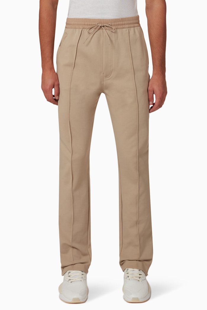 

CL Track Pants in Nylon Jacquard, Neutral