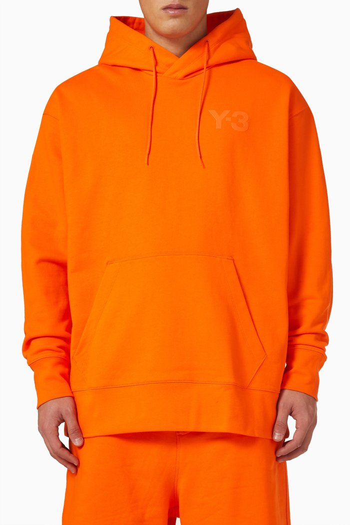 

Classic Hoodie in Fleece, Orange