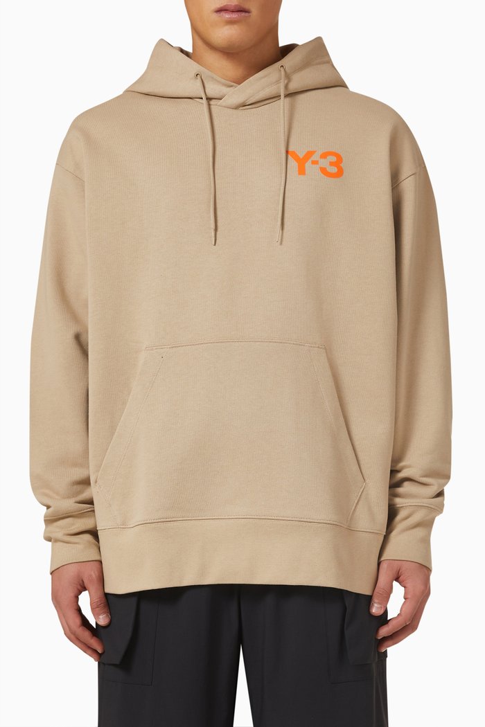 

Classic Hoodie in Fleece, Neutral