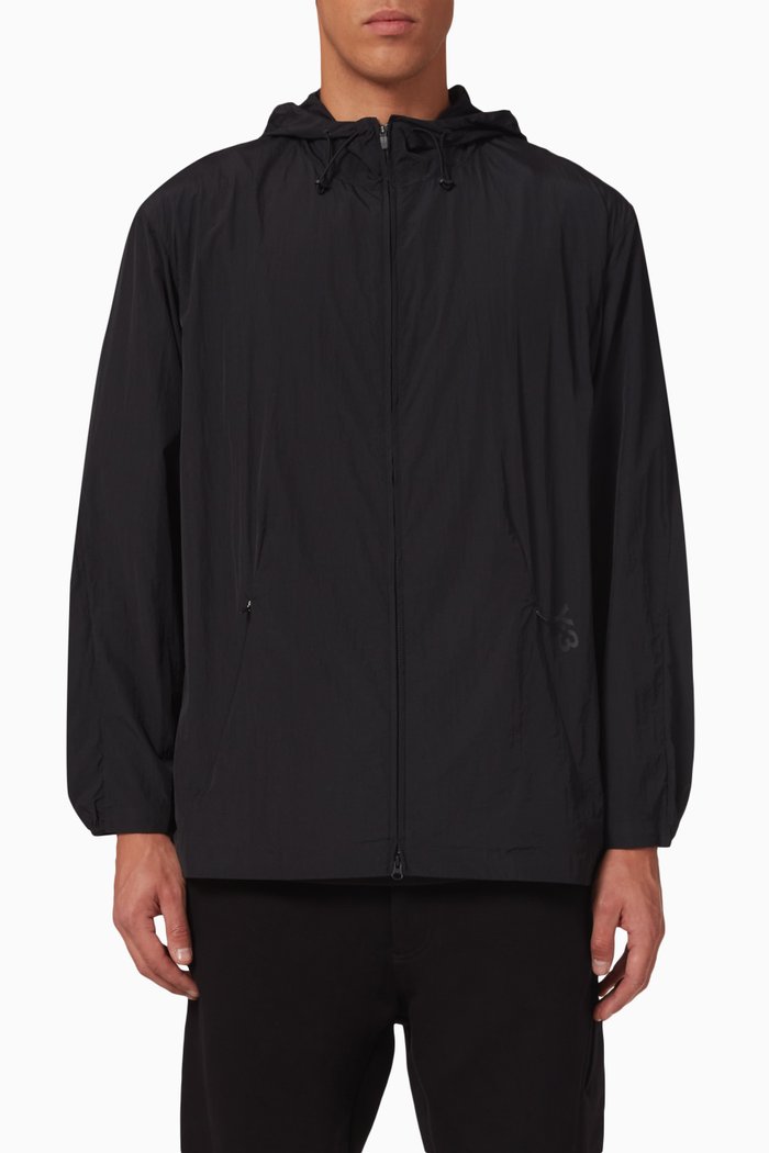 

Classic Running Windbreaker in Nylon, Black