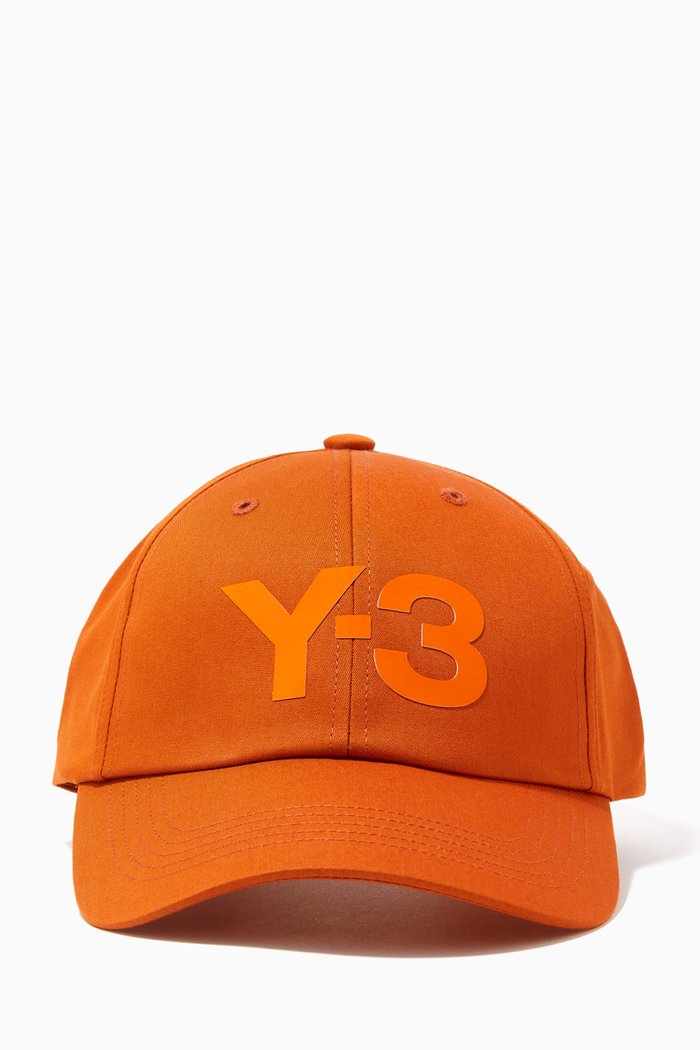 

Y-3 Logo Cap in Cotton, Red