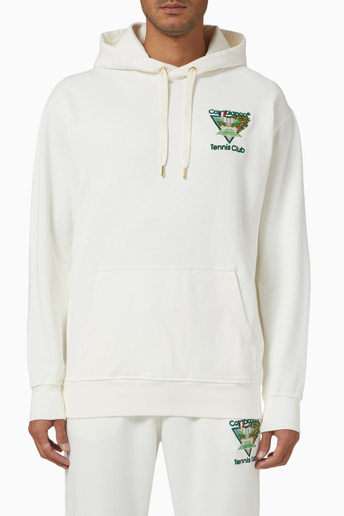 

Tennis Club Icon Hoodie, White