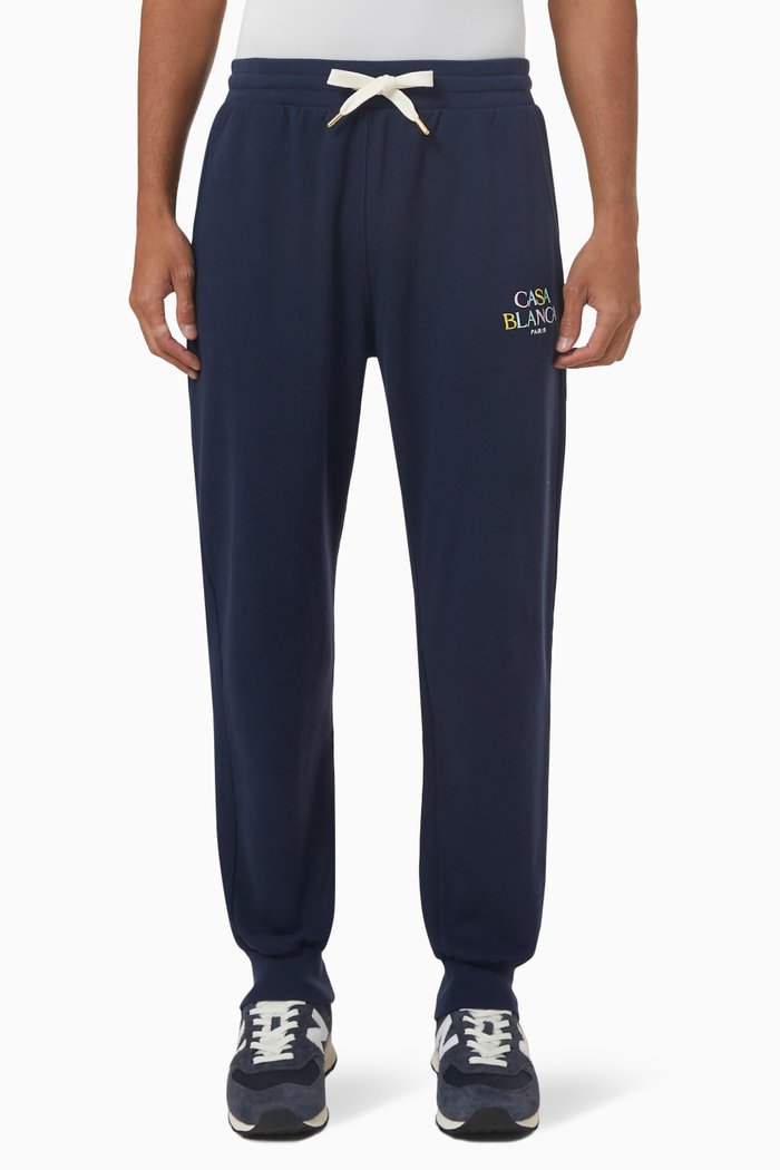 

Stacked Logo Sweatpants, Blue